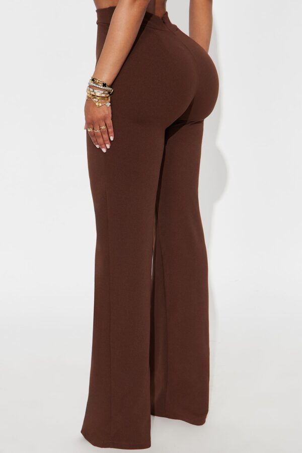 Chocolate Wide-Leg Dress
