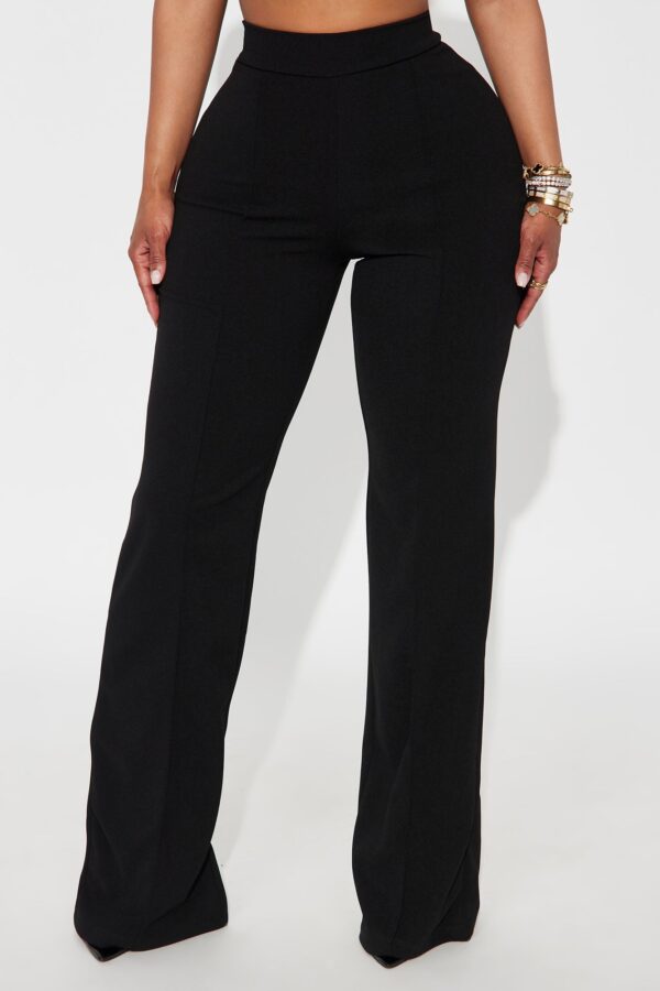 Black Wide-Leg Dress