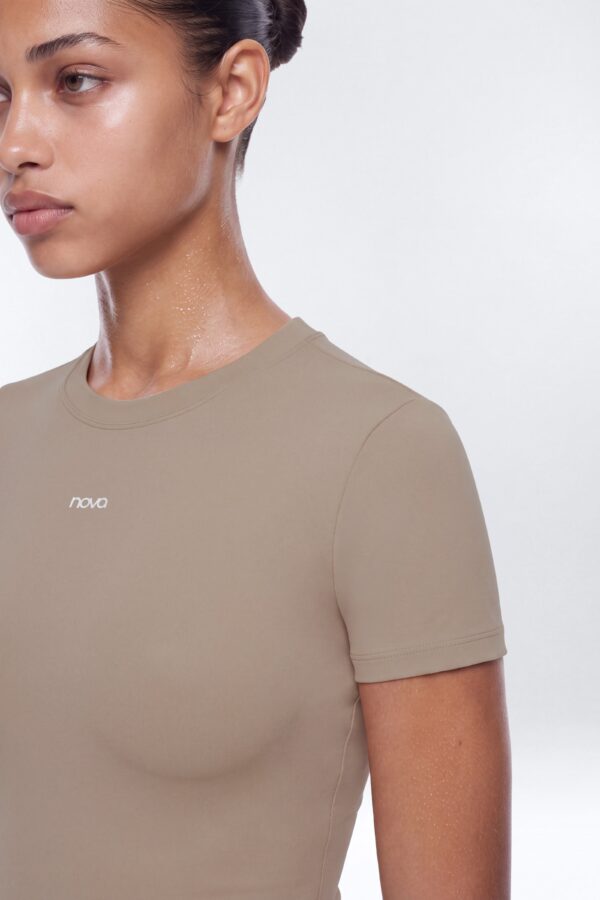 Ladies Kit Taupe Top