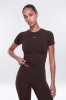 ProStretch™ Short Sleeve Sports Top - Espresso