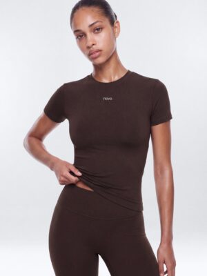 ProStretch™ Short Sleeve Sports Top - Espresso