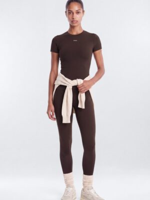 ProStretch™ Short Sleeve Sports Top - Espresso