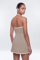 Ladies Kit Taupe Dress