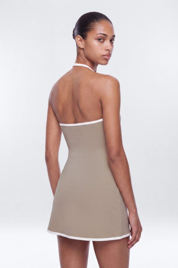 Ladies Kit Taupe Dress