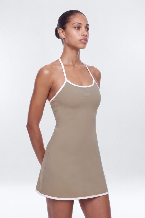 Ladies Kit Taupe Dress