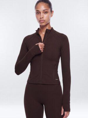 Mock-Neck Jacket