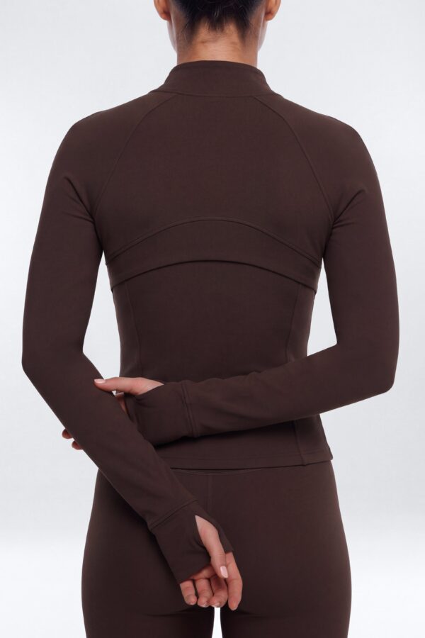 Mock-Neck Jacket