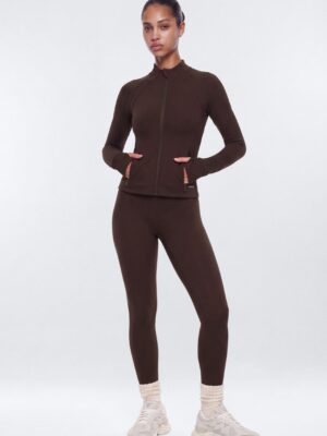 Mock-Neck Jacket
