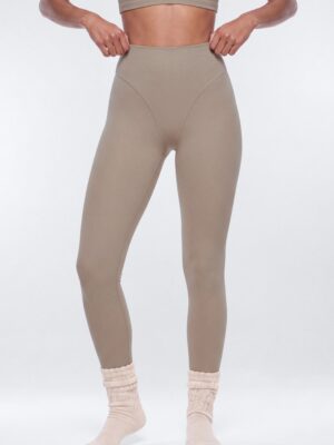 Leggings in Taupe 81% nylon