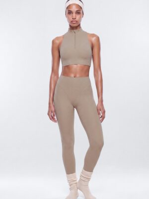 Leggings in Taupe 81% nylon