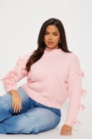 Ladies Kit Pink Sweater