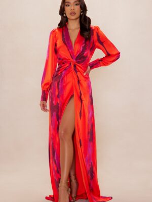 Ladies Kit Orange Dress