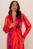 Ladies Kit Orange Dress