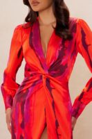 Ladies Kit Orange Dress