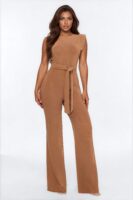 Ladies Kit Taupe Jumpsuit