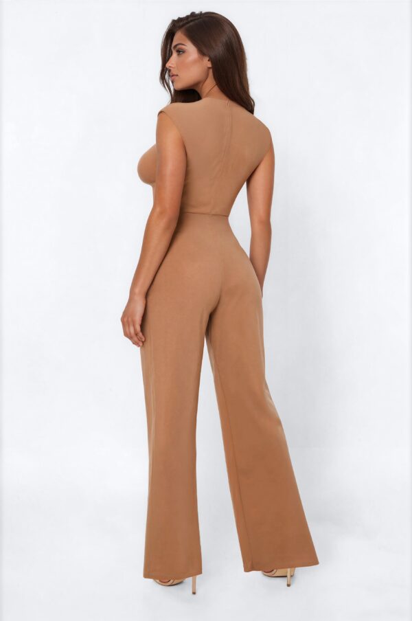 Ladies Kit Taupe Jumpsuit