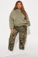 Ladies Kit Olive Hoodie