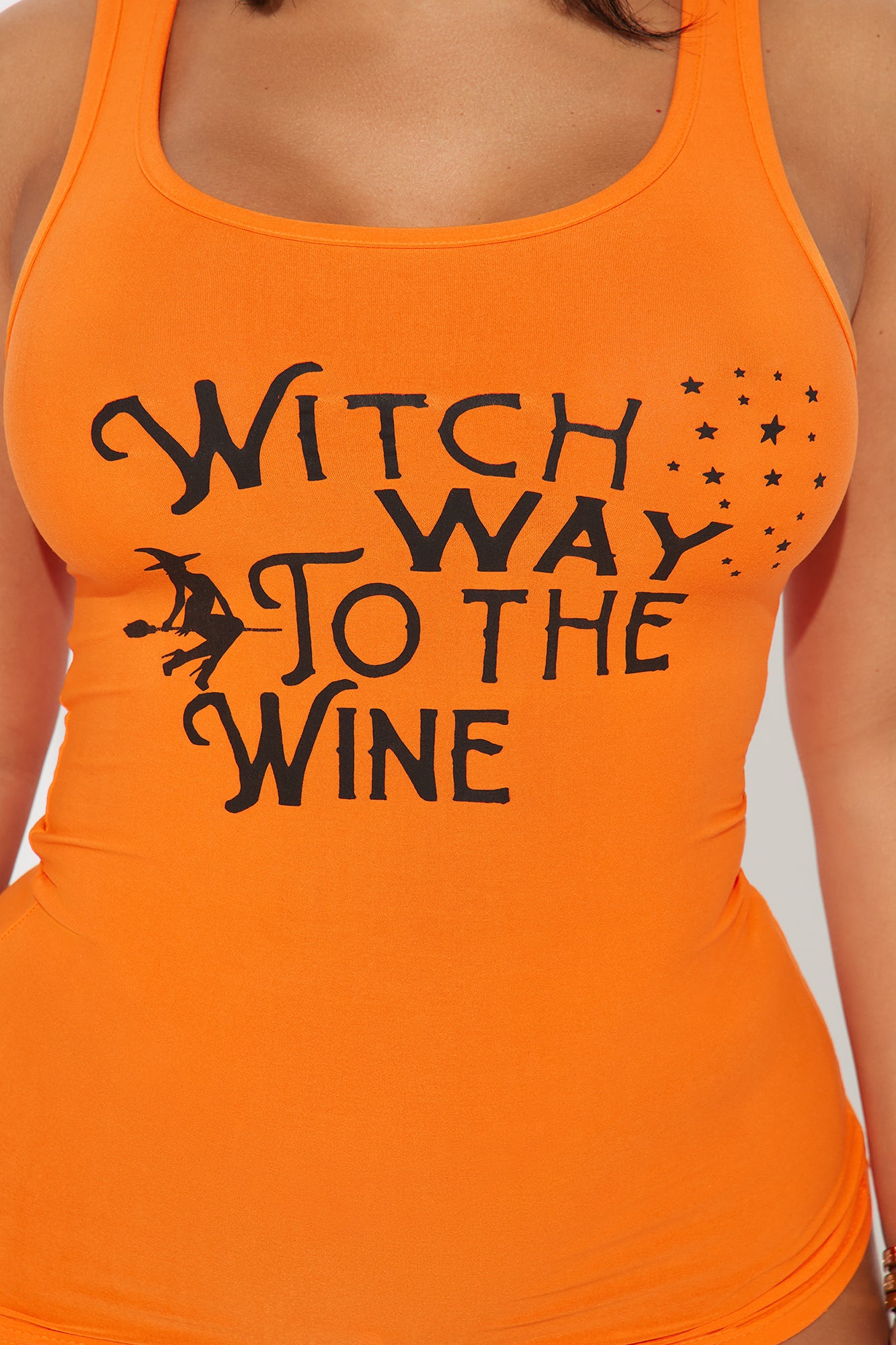 Shorts in Wine and Orange