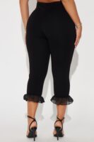 Black Contrast Leggings