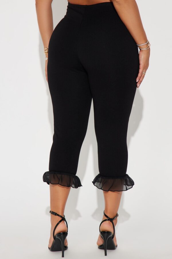 Black Contrast Leggings