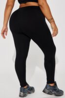 Lean On Me Leggings - Black