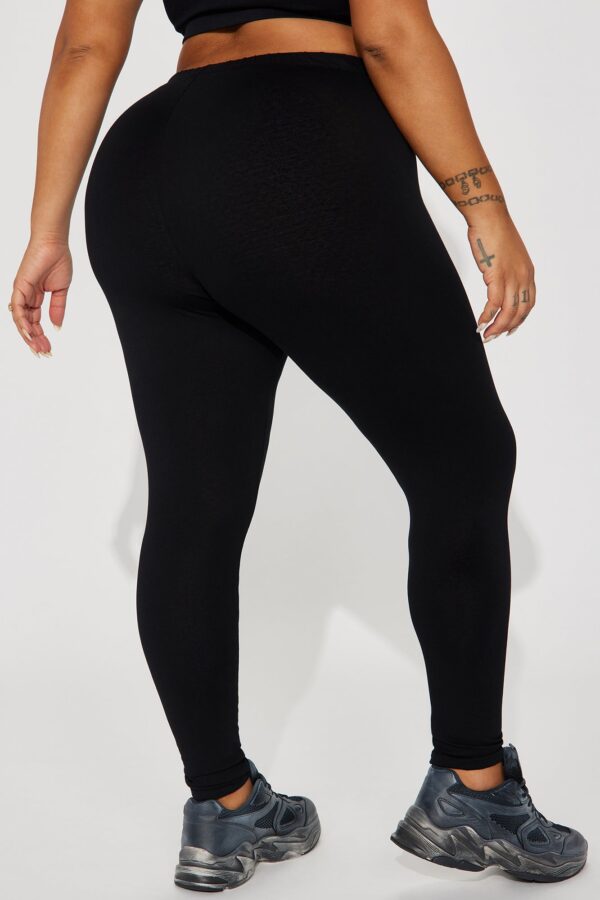 Lean On Me Leggings - Black