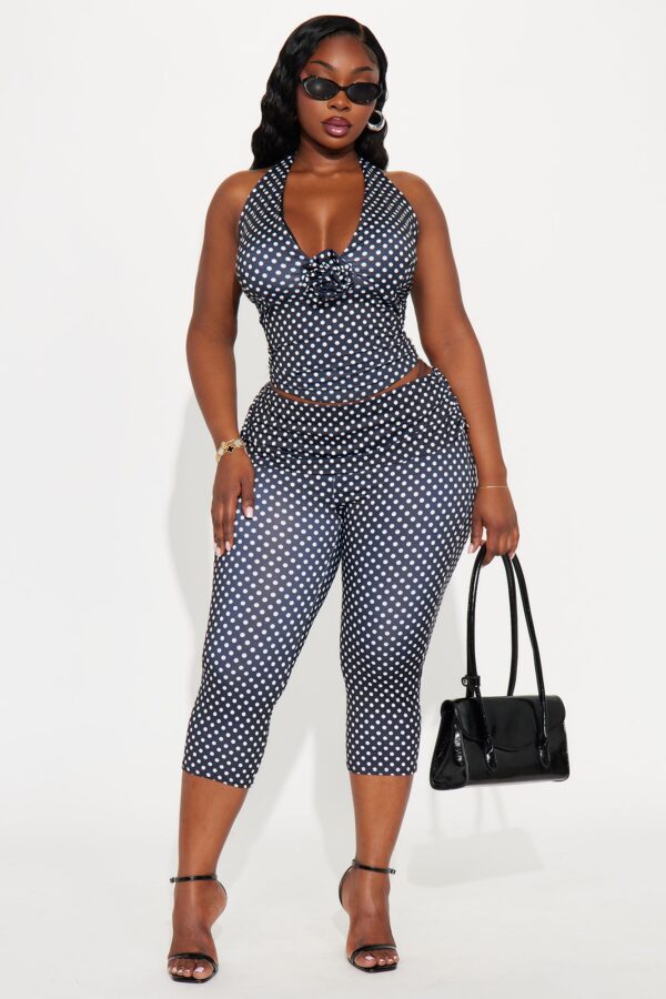 Leggings in Black and White 80% polyester
