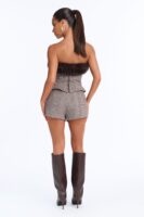 Shorts in Chocolate 100% polyester