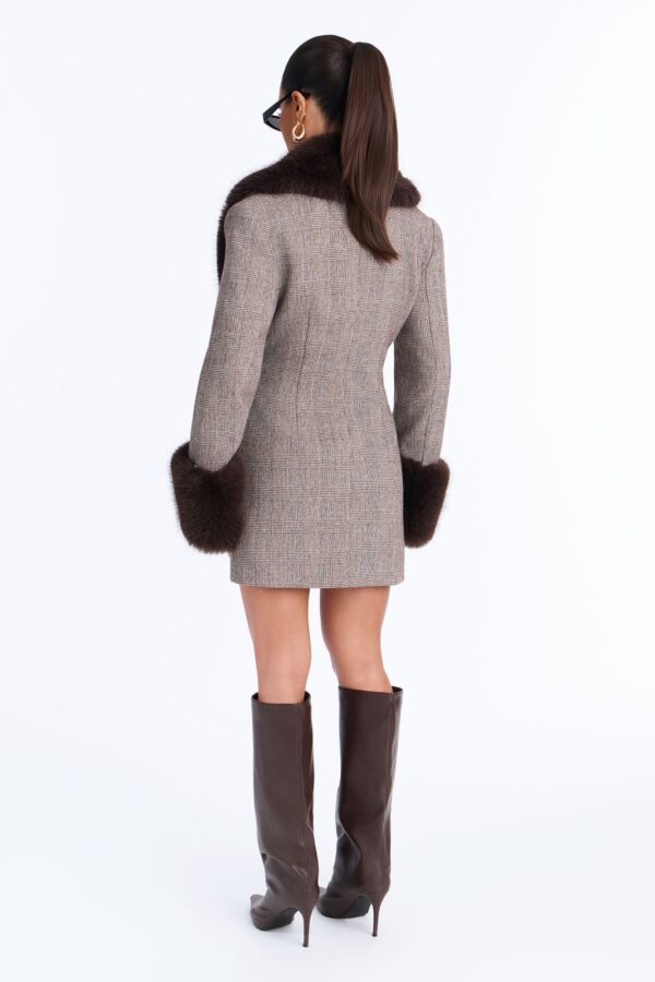 Mini Blazer in Chocolate