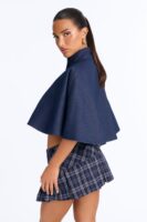 Cropped Top in Denim