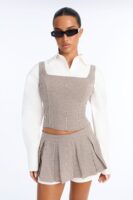 Ladies Kit Brown Skirt