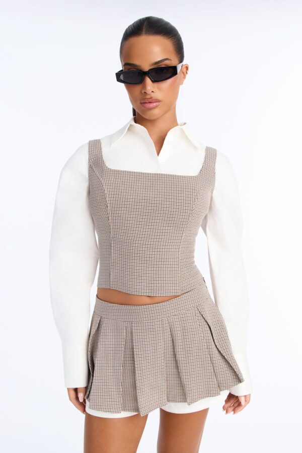 Ladies Kit Brown Skirt