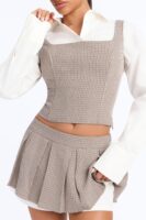 Ladies Kit Brown Skirt