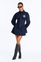 Navy Dress with mini