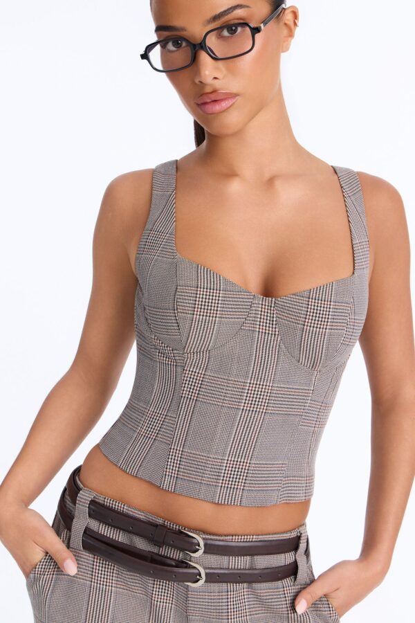 Skirt in Taupe 96% polyester