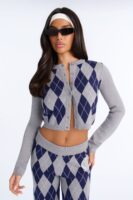 Gray Skirt with cropped
