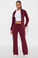 Ladies Kit Burgundy Pants