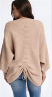 Cardigan in Taupe 45% acrylic