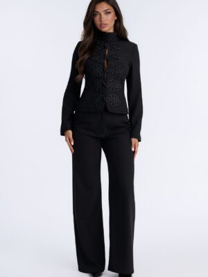 Blazer in Black 92% polyester