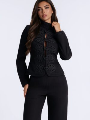 Blazer in Black 92% polyester