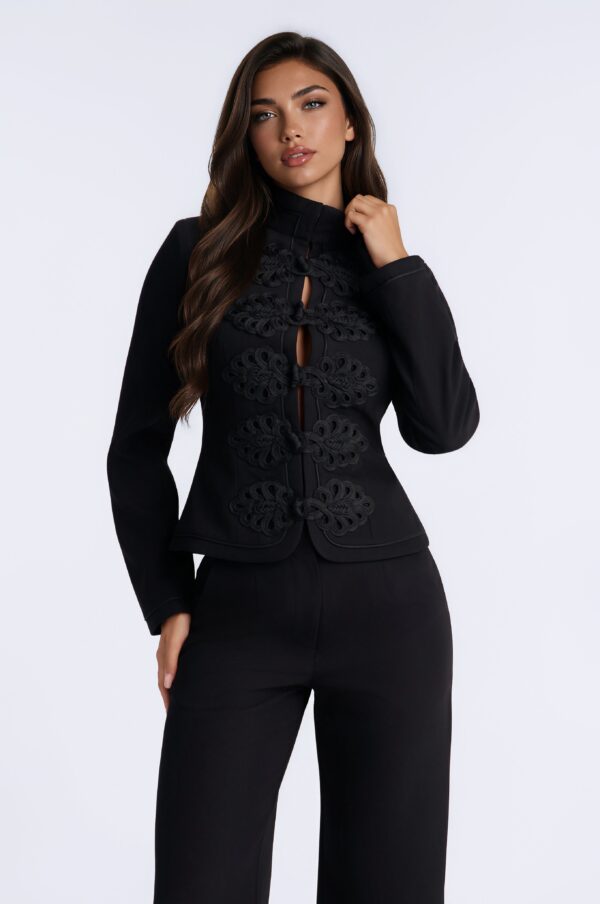 Blazer in Black 92% polyester