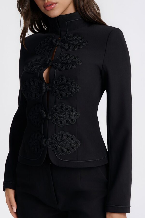 Blazer in Black 92% polyester