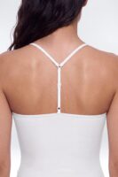 White Square-Neck Top