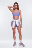 CloudForm™ 3″ Invisible Scrunch Biker Short - Midnight Orchid