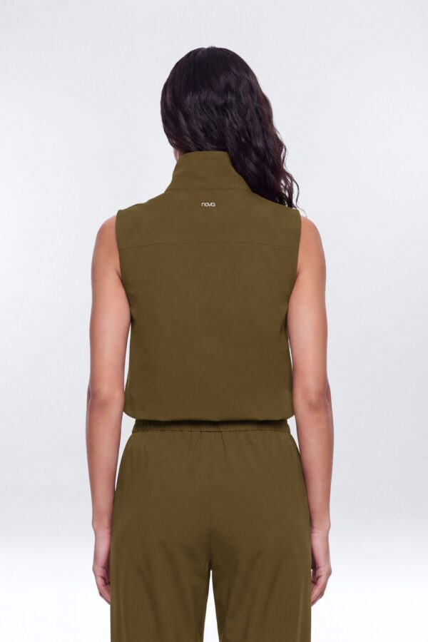Jacket in Green 100% polyester