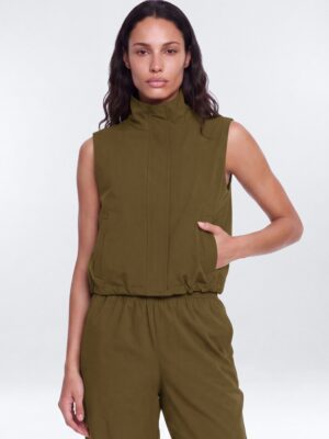 Jacket in Green 100% polyester
