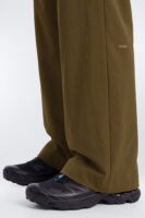 Green Pants with wide leg