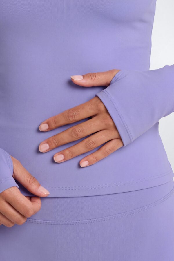 CloudForm™ Long Sleeve Active Top - Midnight Orchid