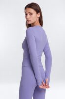 CloudForm™ Long Sleeve Active Top - Midnight Orchid