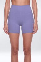 CloudForm™ High Waist 5″ Side Pocket Biker Short - Midnight Orchid